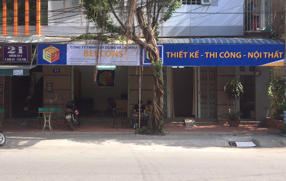 thiết kế thi công nhà Beecons