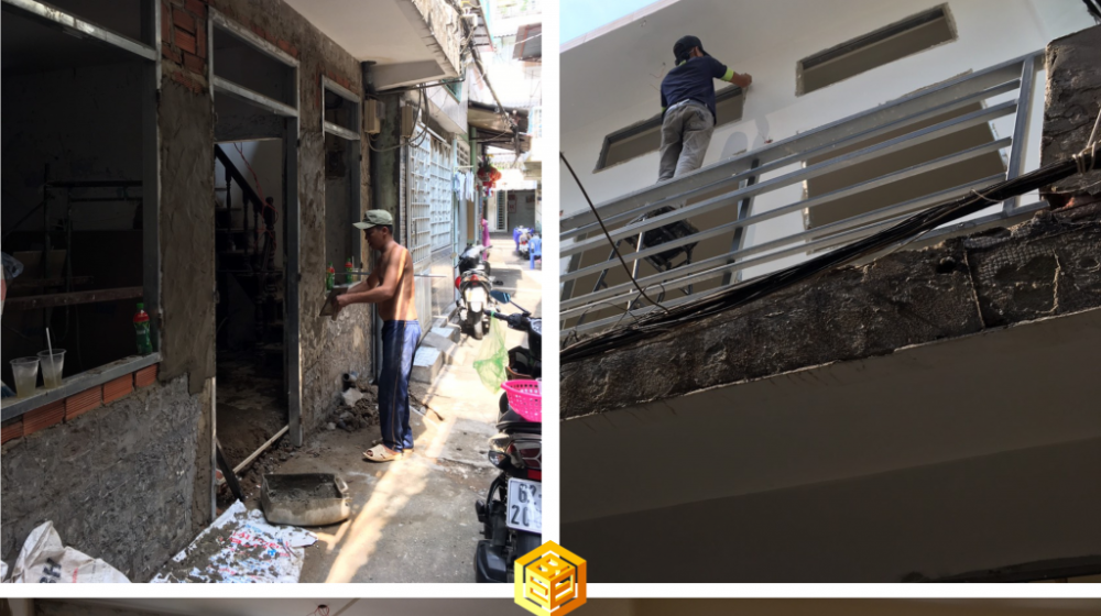 các hạng mục trong chi phí sửa chữa nhà