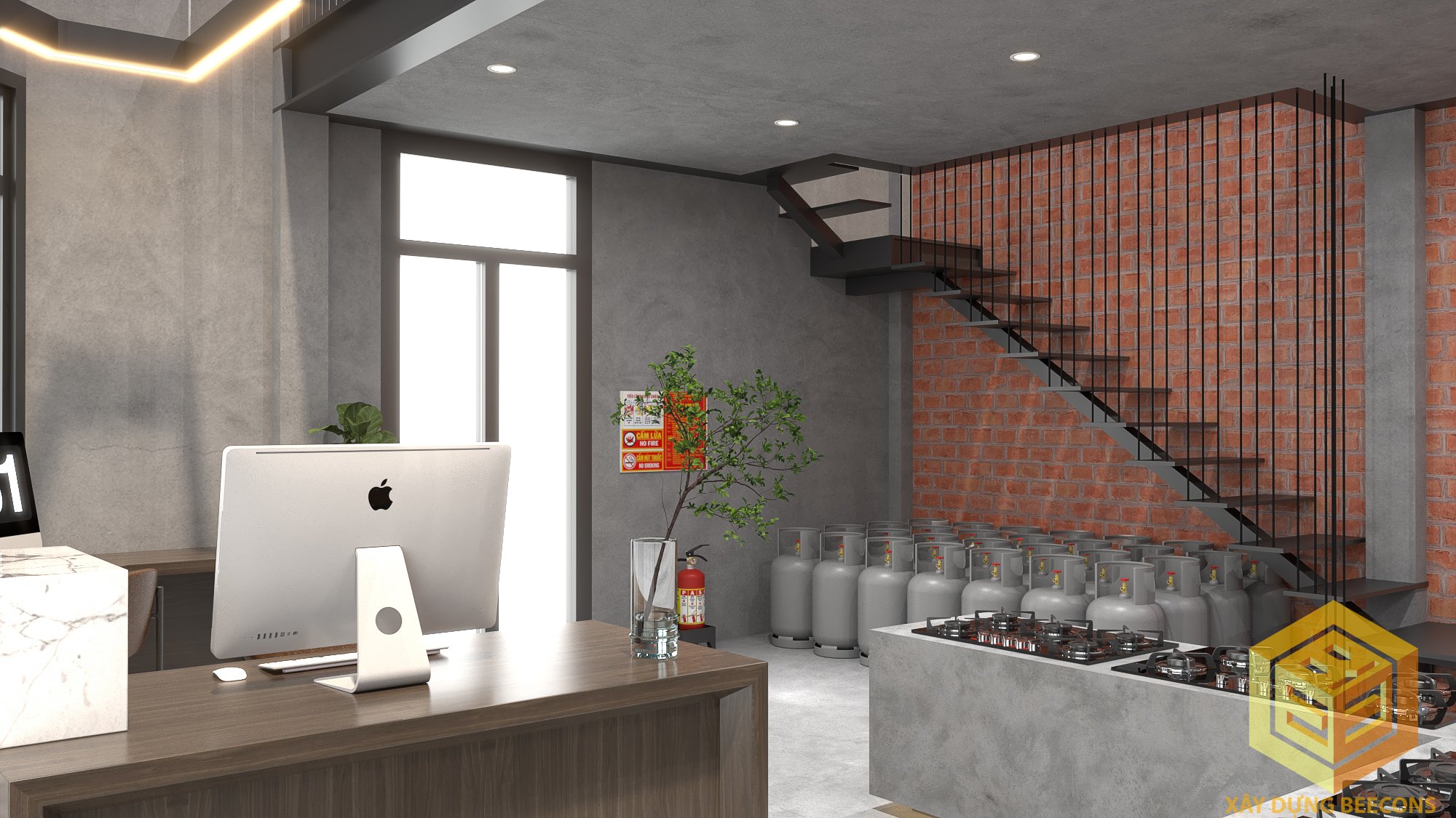 Một cửa hàng được thiết kế đẹp mắt, ấn tượng và hiện đại sẽ tạo được thiện cảm tốt với khách hàng, từ đó thu hút được sự chú ý của khách hàng.