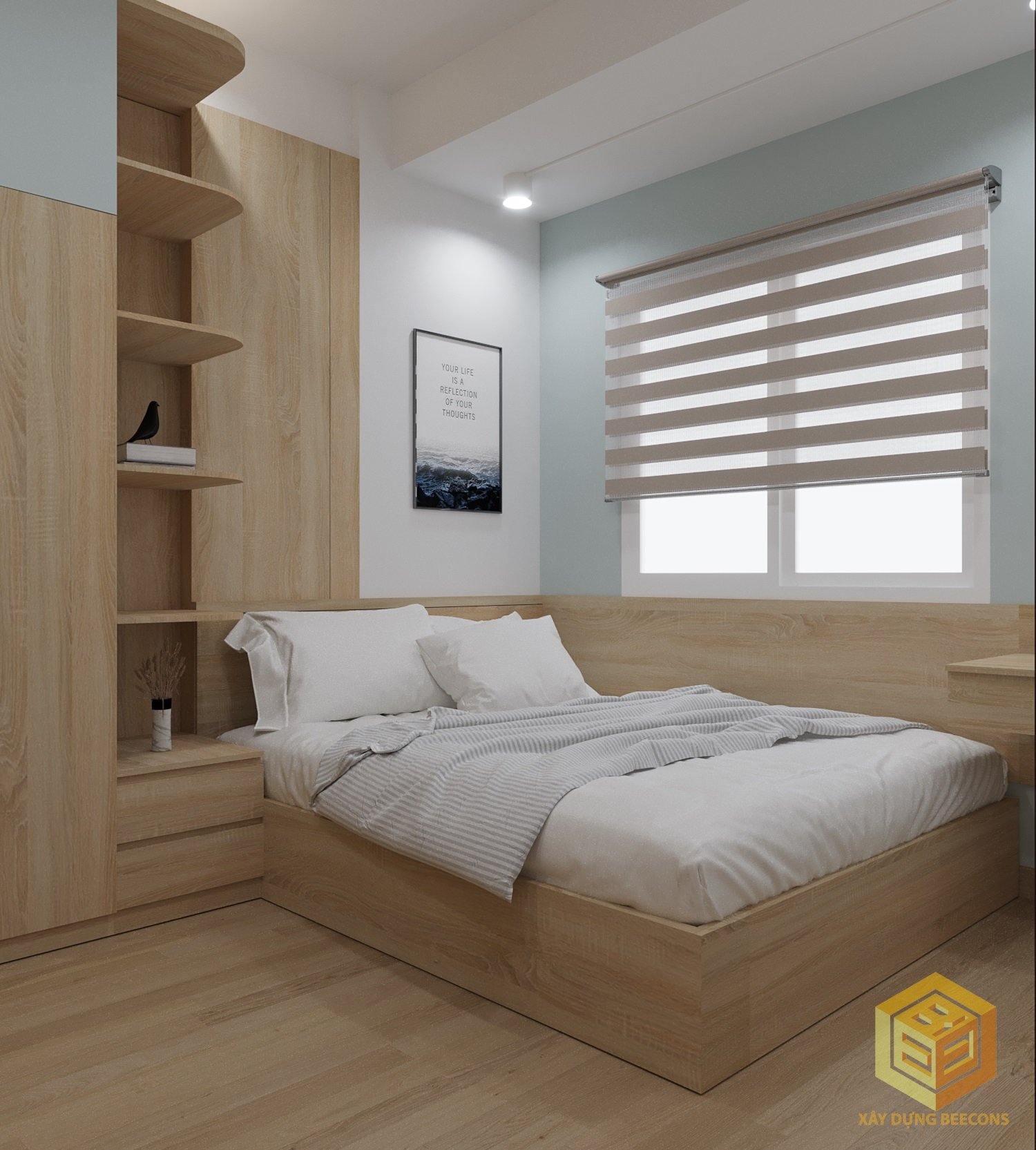 Dự án thi công nội thất nhà chung cư đẹp, ấn tượng nhất do Beecons thực hiện